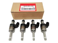 4PCS OEM FUEL INJECTORS 16010-5PA-305 FOR ACCORD CR-V CIVIC 1.5L TURBO