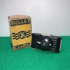 Vintage 30  s Era Canadian Kodak Bullet Camera with Original Box Not Tested