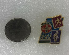 1996 Atlanta Olympic Coca-Cola Track Pin