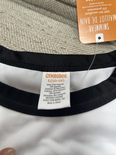 nwt gymboree rash guard surf’n L(10-12) - Picture 5 of 7