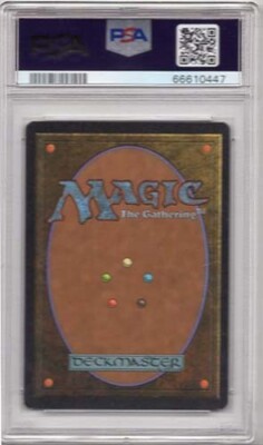 NAFS ASP MAGIC Mtg ARABIAN NIGHTS #52a PSA #66610447 GRADED NEAR