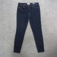 Jessica Simpson Jeans Women's 31 Blue Dark Wash High Rise Skinny Jeans