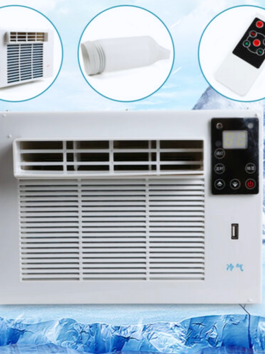 750w Portable Window Refrigerated Air Conditioner Cooler Dehumidification White - Video 1 of 1