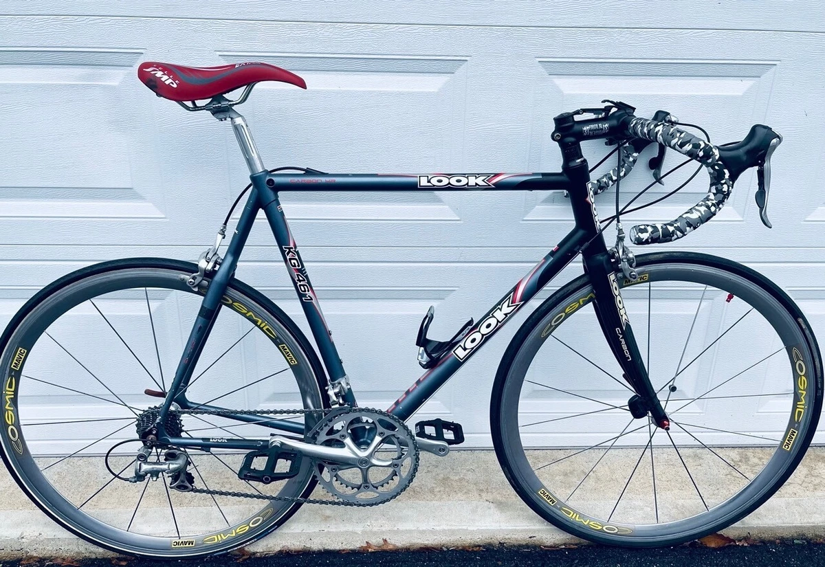 Look KG 461 Carbon Fiber Road Bike Size 60cm Large Just