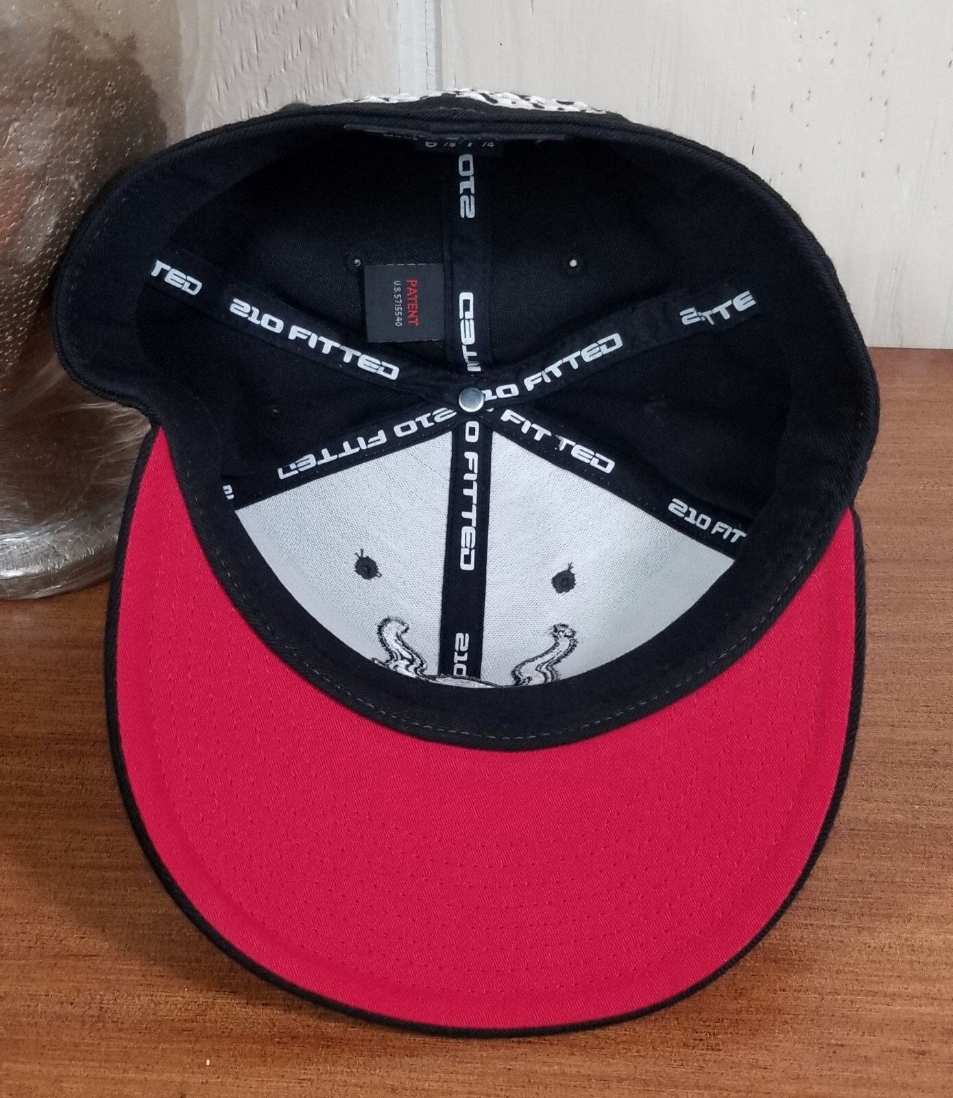 Stone Brewing ARROGANT BASTARD Craft Beer Logo 210 Fitted Hat Cap 6-7/8 - 7-1/4