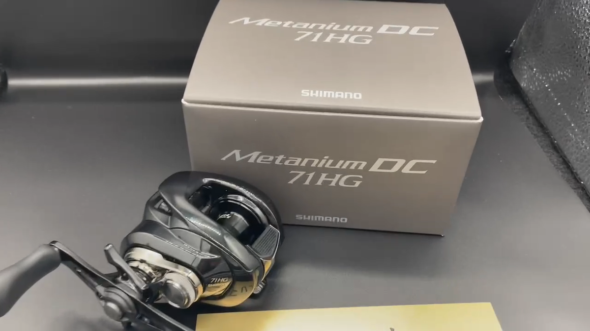 Shimano 24 Metanium DC 71HG Baitcasting Reel Left hadle 175g Gear
