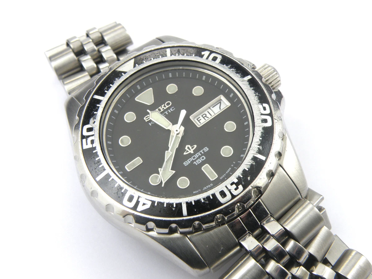 Seiko kinetic sports 150 sale