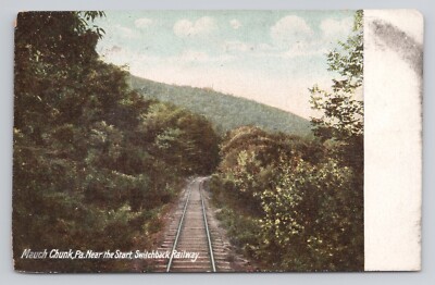 Switchback Railway Mauch Chunk Pennsylvania Postcard