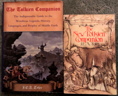 The Tolkien Companion & The New Tolkien Companion, by J.E.A. Tyler