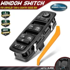 Power Window Switch for Chrysler Town & Country Dodge Grand Caravan Ram 3 Blade