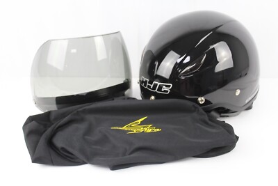 hjc cl 21 helmet HJC CL-21M/CL-21 Black Helmet Small with detachable visors in scorpion exo  bag