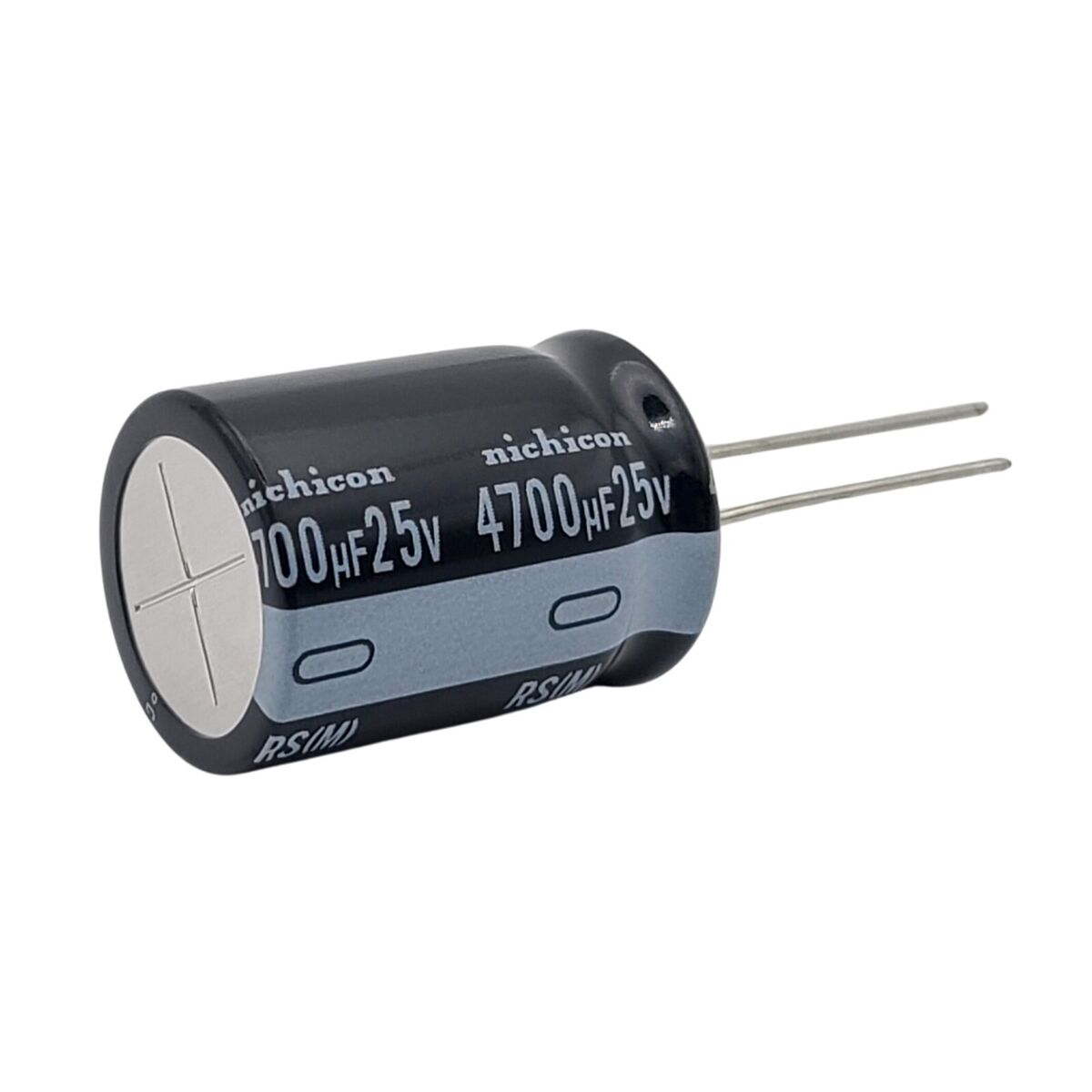 Nichicon 4700uF 25V Electrolytic Capacitor Radial RS Series Nichicon 4700uF 25V Electrolytic Capacitor Radial RS Series