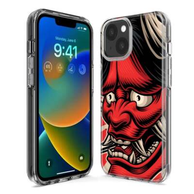 Mundaze Case for Apple iPhone 15 Pro Cover Japanese Oni Demon | eBay