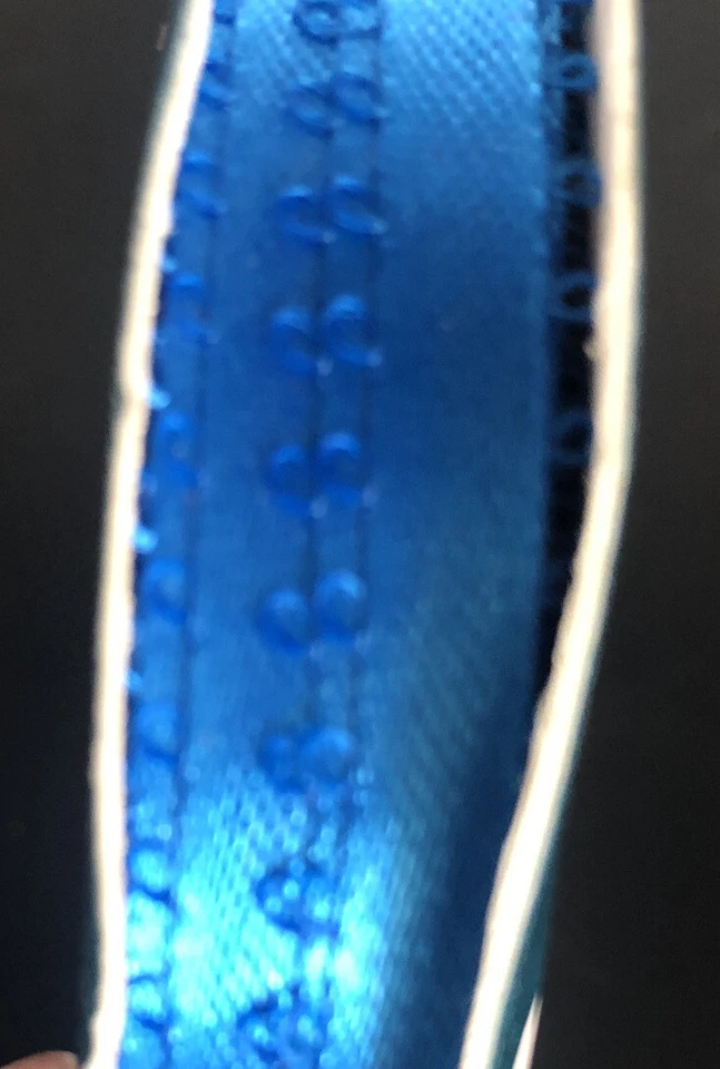 Offray Spool O’ Ribbon aqua and teal lot of 3 Polyester Satin see Description - Image 3 of 4