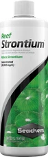 SEACHEM REEF STRONTIUM 500 ML Restores  Strontium Gluconate  