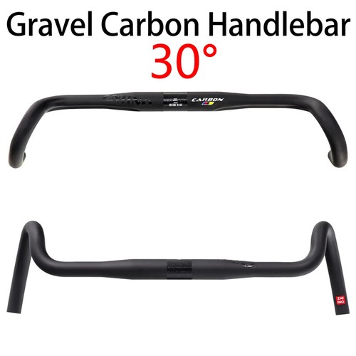 400/420/440mm Carbon Gravel Bicycle Big Flare Bar Cyclecross Road Bike Drop Bar - 第 2/31 張圖片