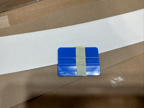 2021-2024 Hyundai Sonata Rear Bumper Applique Protector Film PPF L0F28-AU001 OEM - Picture 8 of 13