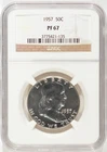 1957 Proof Franklin Silver Half Dollar 50c NGC PF67 3775421-135