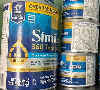 7 Cans [ 1 cans Similac 360 Total Care  36 oz and 6 cans 7 oz, ] EXP: 2027