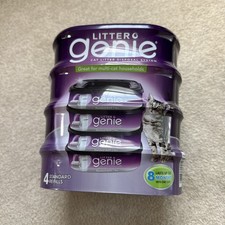 Litter Genie Refill Standard 8 Week for Cat Disposal System - 4 PACK