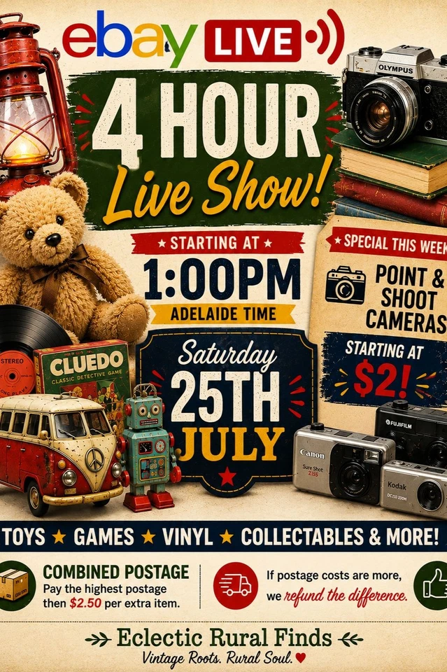 🤩😍 4 Hour Live Event Save the Date and Time 25th July 1pm Start 😎👍