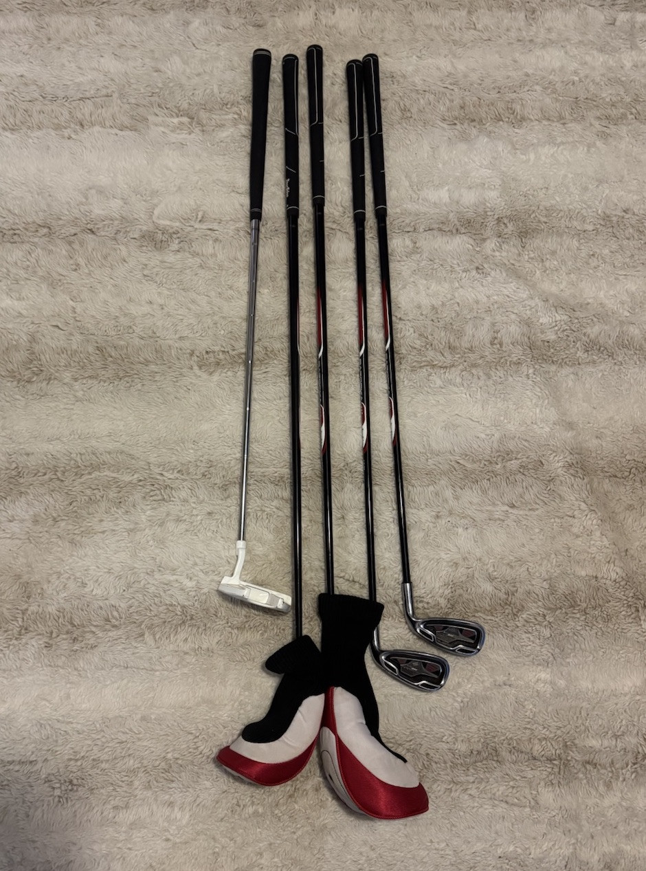 Tour Edge Bazooka HT MAX-J Jrs. 5 Club Set & HC's For Youth 