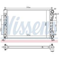 KüHler WasserküHler Passend FüR Fiat Palio Weekend Strada Pick-Up 178DX 178 178E