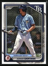 2024 Bowman Prospects Adrian Santana #BP-61 Tampa Bay Rays