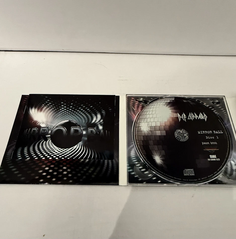 Def Leppard Mirror Ball-Live & More 2-CD+DVD Set 2011 Rare HTF - Image 4 of 4