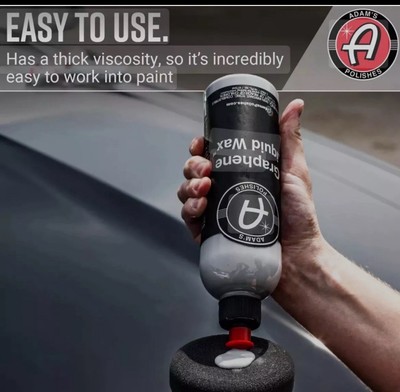 Adams Polishes, Graphene Liquid Wax Product Collection, Car Wax