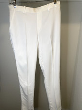 Uniqlo Pants Womens Medium 28-29" Waist Pull On Dress Business White