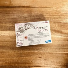 Cheristin For Cats Elanco 6 Doses Flea Treatment Prevention Topical