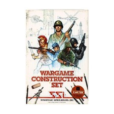 SSI Computer Wargame Wargame Construction Set 1 Commodore 64 5 1/4" EX