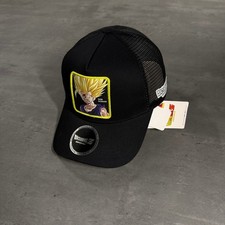 Dragon Ball Z Snapback Trucker Hat Mens Black...