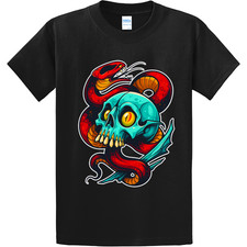 NEW Art Society TATTOO FLASH VOL. 5 BLACK Tee Shirt SMALL-6XLARGE MADE IN USA