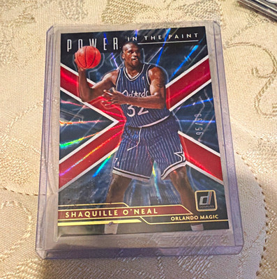 Panini 2021-22 Donruss Shaquille O'Neal Magic Power in the Paint #9 /99