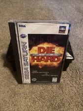 Die Hard Trilogy Sega Saturn CIB Complete w Manual & Reg Card - Authentic Tested