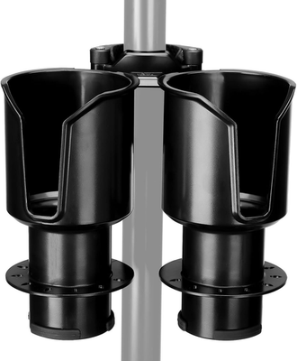 boat cup holder fishing rod holder- holds up to a 3.5" cup/ bottle Fat Fish Designz fishing rods Dock Post - Double Rod