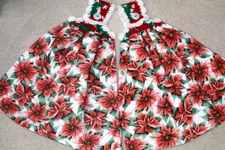 2 Double Crochet Premium Hanging Kitchen Towels ~ Poinsettia's