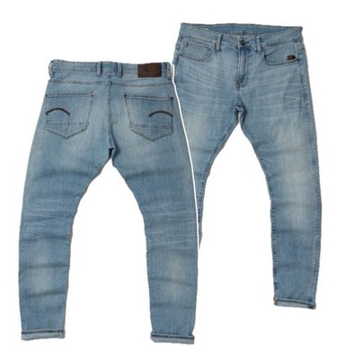 Men G-Star Raw Jeans Blue Cotton 32 / M / 46