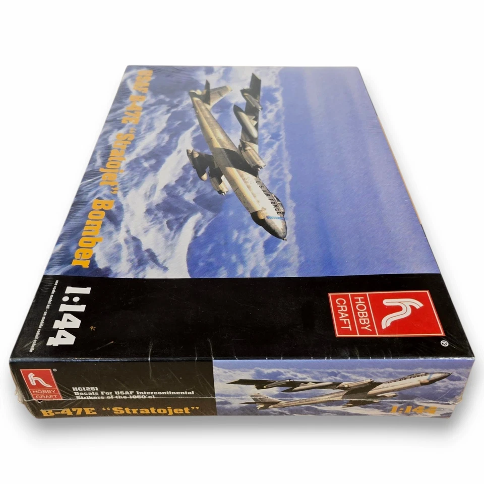 1998 Hobby Craft USAF B-47E "Stratojet" Bomber 1:144 Scale Kit-HC1251 New Sealed - Image 3 of 4