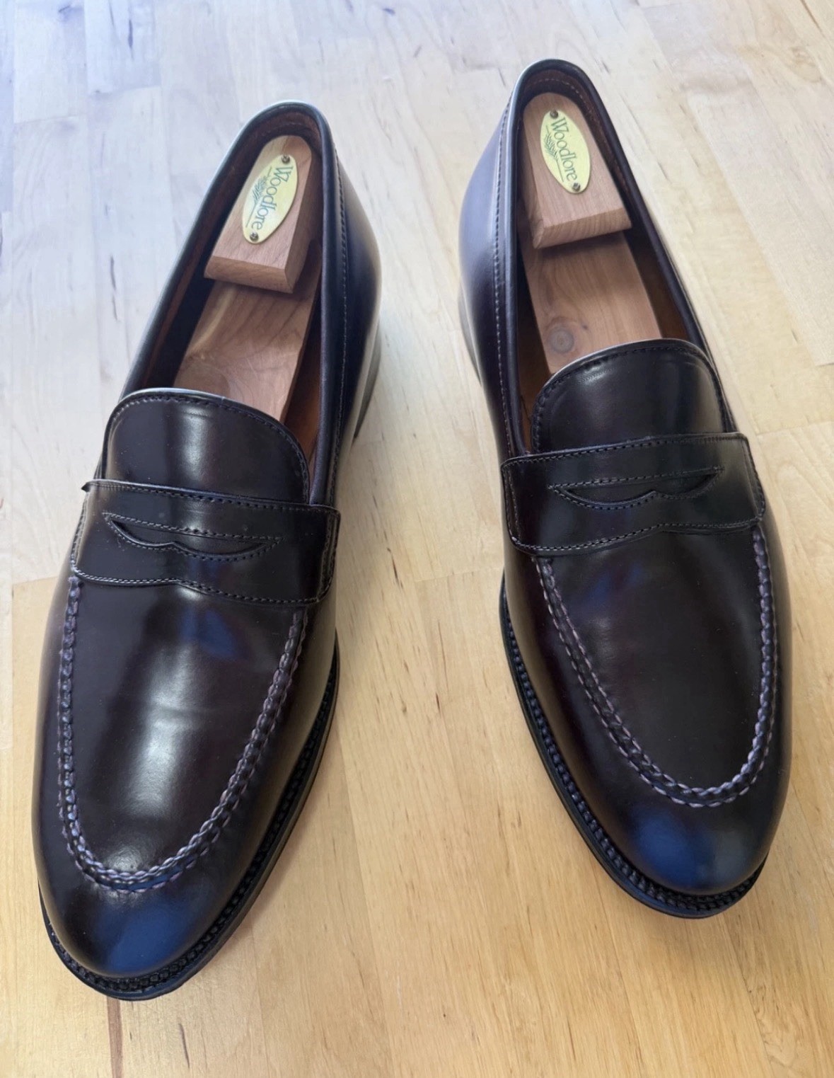 Alden 67169 Color 8 Shell Cordovan LHS / Penny Loafer