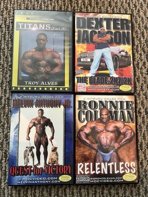 Workout DVD Lot - Ronnie Coleman: Relentless Bodybuilding - Ships Fast   