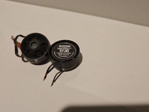 Tweeter Macrom 57.00 NOS 6ohm Car Audio Old Stock No Box - Picture 1 of 5