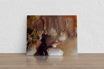 Edgar Degas'' The Ballet'' Canvas Print Wall Art Home Decor