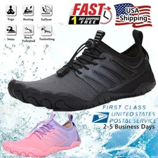 Mens Water Shoes Aqua Socks Surf Yoga Exercise Pool Beach Dance Swim Slip On NEW