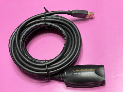 CableCreation USB 3.0 Active Extension Cable 5m 16.4ft Repeater Open Box