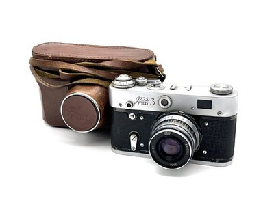 FED FED-3 Revue INDUSTAR Industar-61 TESSAR #2384B | eBay