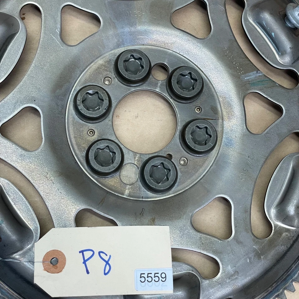 12-18 BMW F30 328I 528I N20 N26 TRANSMISIÓN AUTOMÁTICA VOLANTE PLACA FLEXIBLE OEM Foto 3 de 4