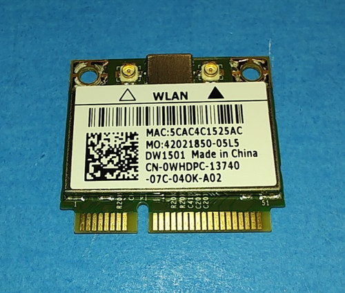 Dell Latitude E4310 E6410 E6510 Laptop 802.11n Wifi Wireless Adapter WHDPC